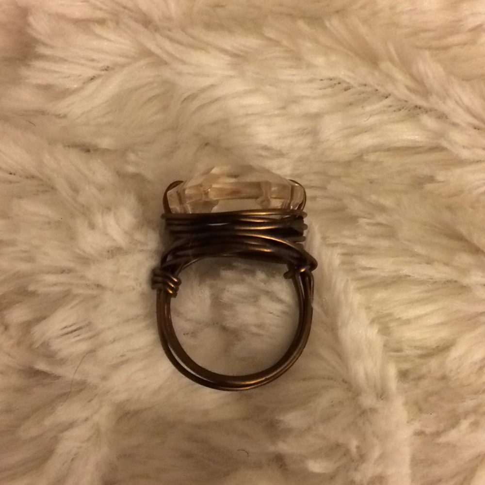 FINAL PRICE due to Posh fees. Handmade wire ring